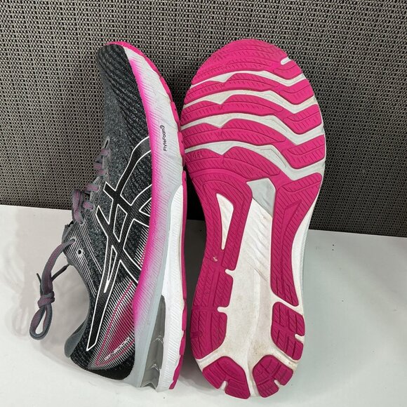 Asics Women's Gel-Nimbus 23 Running Shoes Gray & Pink Size 11Lightweight - Picture 8 of 9